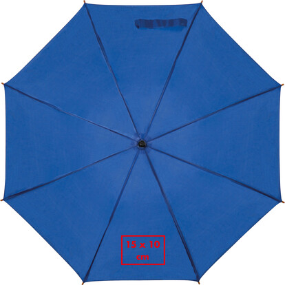 XL Holz Automatikschirm Nancy,blau, A-Nr.: 513104 - 04