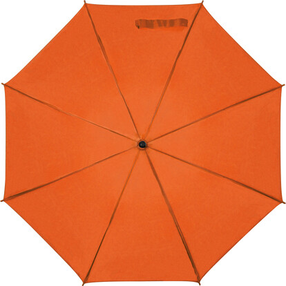 XL Holz Automatikschirm Nancy,orange, A-Nr.: 513110 - 02