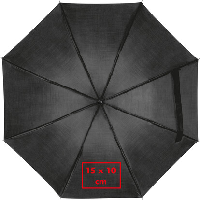 Taschenschirm Lille,schwarz, A-Nr.: 518803 - 04
