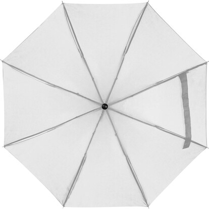 Taschenschirm Lille,weiss, A-Nr.: 518806 - 02