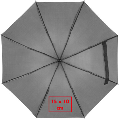 Taschenschirm Lille,grau, A-Nr.: 518807 - 04