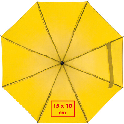 Taschenschirm Lille,gelb, A-Nr.: 518808 - 04
