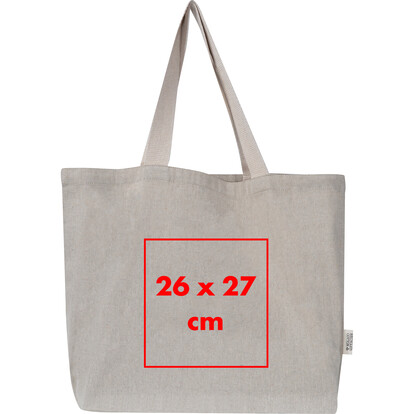 Große Baumwolltasche Pilar,beige, A-Nr.: 521613 - 04