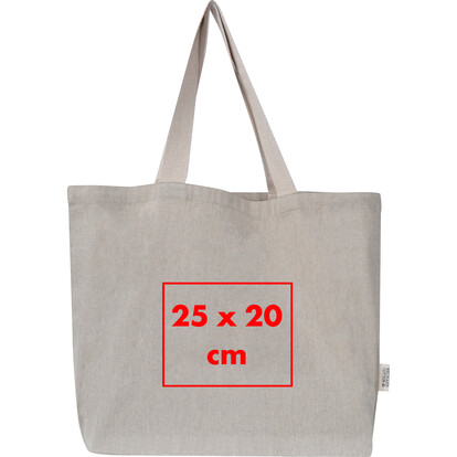 Große Baumwolltasche Pilar,beige, A-Nr.: 521613 - 05