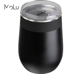 MoLu recycelter Edelstahl Trinkbecher,schwarz, A-Nr.: 522403 - 01 MoLu recycelter Edelstahl Trinkbecher,schwarz, A-Nr.: 522403 - 01