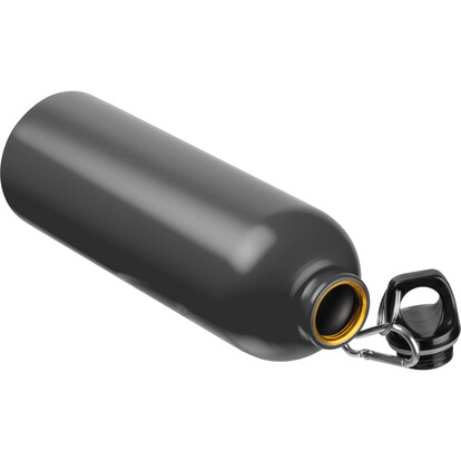 Edelstahl Trinkflasche Ostrov,schwarz, A-Nr.: 524003 - 02