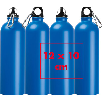 Edelstahl Trinkflasche Ostrov,blau, A-Nr.: 524004 - 05