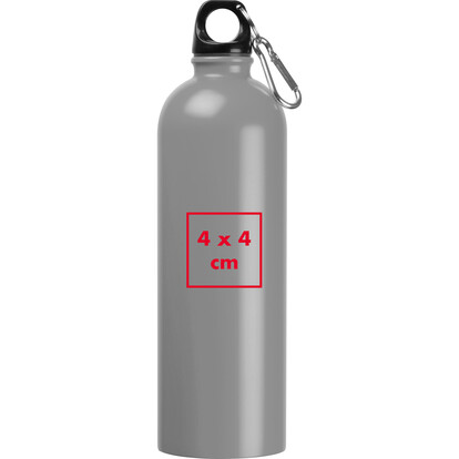 Edelstahl Trinkflasche Ostrov,grau, A-Nr.: 524007 - 04