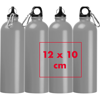 Edelstahl Trinkflasche Ostrov,grau, A-Nr.: 524007 - 05