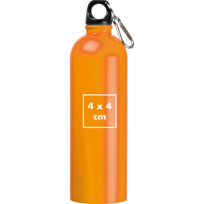 Edelstahl Trinkflasche Ostrov,orange, A-Nr.: 524010 - 04