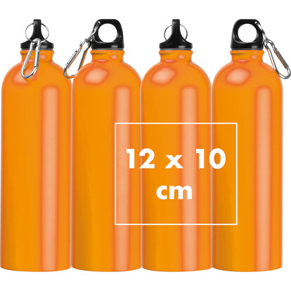 Edelstahl Trinkflasche Ostrov,orange, A-Nr.: 524010 - 05