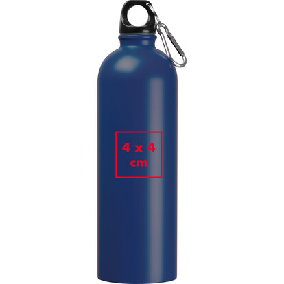 Edelstahl Trinkflasche Ostrov,dunkelblau, A-Nr.: 524044 - 04