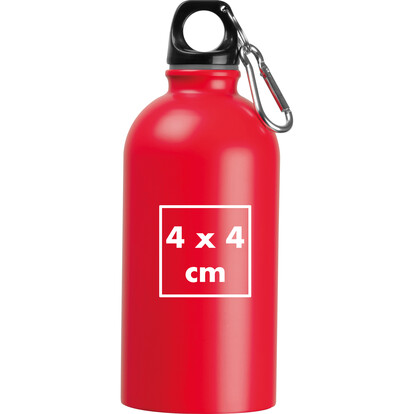 Edelstahlflasche New York,rot, A-Nr.: 524105 - 04
