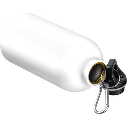 Edelstahlflasche New York,weiss, A-Nr.: 524106 - 02
