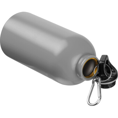 Edelstahlflasche New York,grau, A-Nr.: 524107 - 02