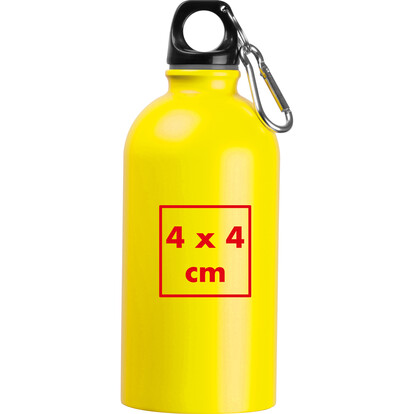 Edelstahlflasche New York,gelb, A-Nr.: 524108 - 04