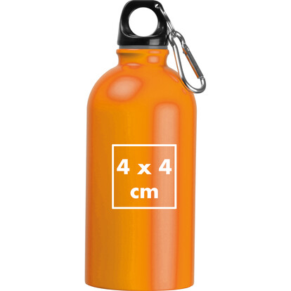 Edelstahlflasche New York,orange, A-Nr.: 524110 - 04