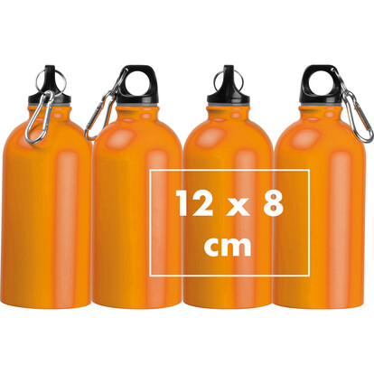 Edelstahlflasche New York,orange, A-Nr.: 524110 - 05