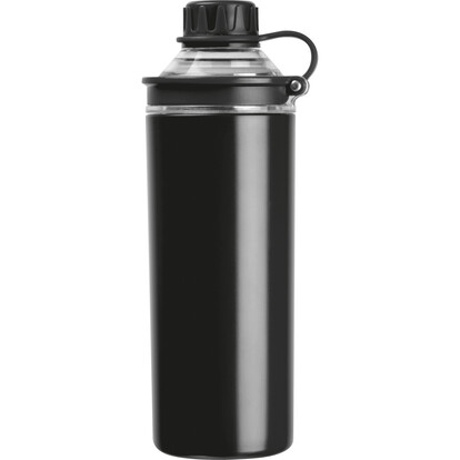 Doppelwandige Edelstahlflasche Monza,schwarz, A-Nr.: 524203 - 03