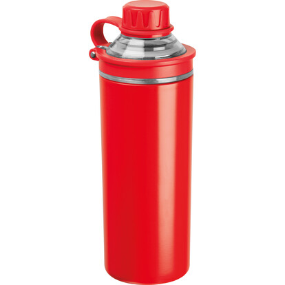 Doppelwandige Edelstahlflasche Monza,rot, A-Nr.: 524205 - 01