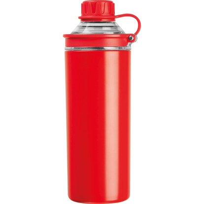 Doppelwandige Edelstahlflasche Monza,rot, A-Nr.: 524205 - 03