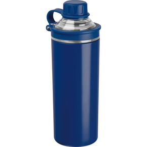 Doppelwandige Edelstahlflasche Monza,dunkelblau, A-Nr.: 524244F - 01