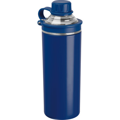 Doppelwandige Edelstahlflasche Monza,dunkelblau, A-Nr.: 524244 - 01