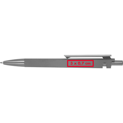 Kugelschreiber Monterrey,grau, A-Nr.: 524607 - 04