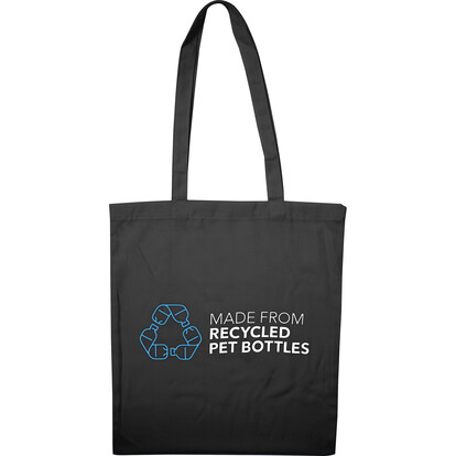 Tasche aus recycelten Flaschen Mombasa,schwarz, A-Nr.: 525103 - 02