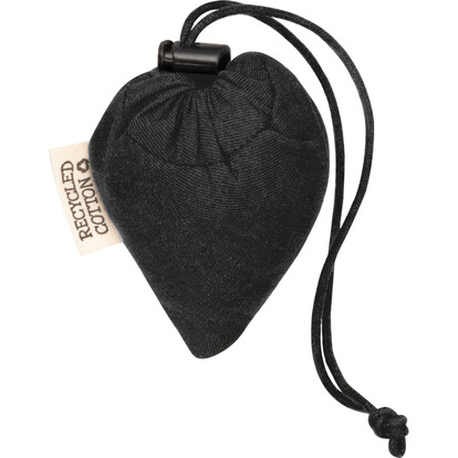 Recycelte Baumwolltasche Modena,schwarz, A-Nr.: 526203 - 03