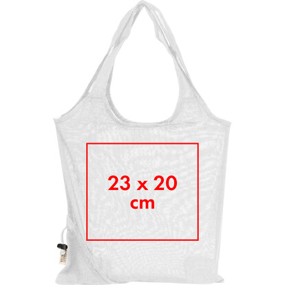 Recycelte Baumwolltasche Modena,weiss, A-Nr.: 526206 - 04