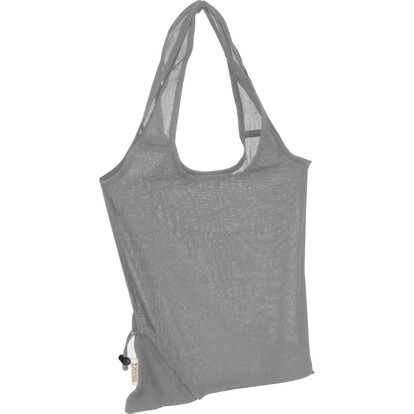 Recycelte Baumwolltasche Modena,grau, A-Nr.: 526207 - 02