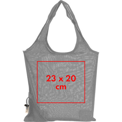 Recycelte Baumwolltasche Modena,grau, A-Nr.: 526207 - 04