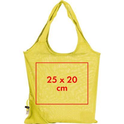 Recycelte Baumwolltasche Modena,gelb, A-Nr.: 526208 - 05