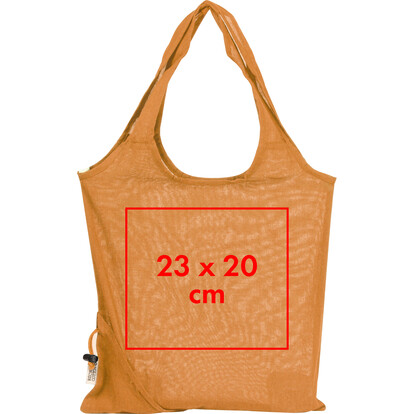Recycelte Baumwolltasche Modena,orange, A-Nr.: 526210 - 04