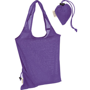 Recycelte Baumwolltasche Modena,violett, A-Nr.: 526212 - 01 Recycelte Baumwolltasche Modena,violett, A-Nr.: 526212 - 01