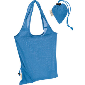 Recycelte Baumwolltasche Modena,hellblau, A-Nr.: 526224 - 01 Recycelte Baumwolltasche Modena,hellblau, A-Nr.: 526224 - 01