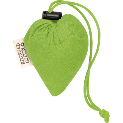 Recycelte Baumwolltasche Modena,apfelgrün, A-Nr.: 526229 - 03