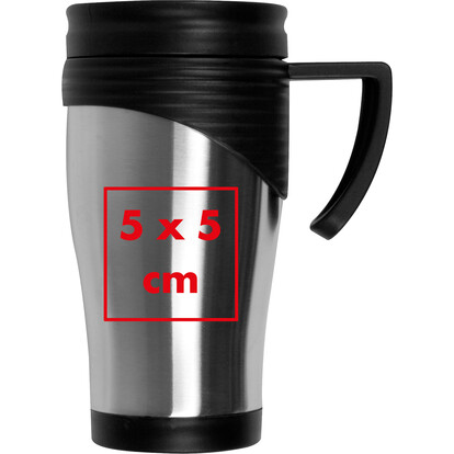 Isolierbecher El Paso,grau, A-Nr.: 530007 - 02