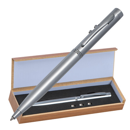 Metall Laserpointer Detroit,grau, A-Nr.: 531807 - 01