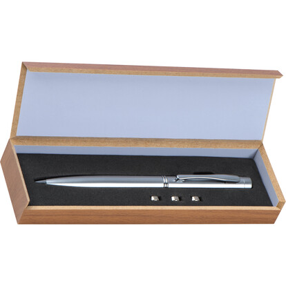 Metall Laserpointer Detroit,grau, A-Nr.: 531807 - 03