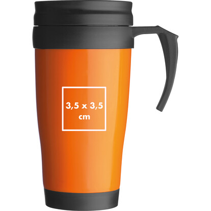 Isolierbecher Fort Worth,orange, A-Nr.: 561010 - 02