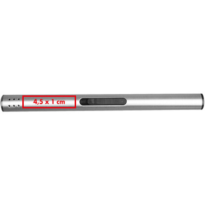 Metall Stabfeuerzeug Brisbane,grau, A-Nr.: 601607 - 03