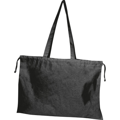 Bio Baumwolltasche Bedford,schwarz, A-Nr.: 622103 - 01