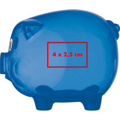 Sparschwein Leicester,blau, A-Nr.: 623504 - 02