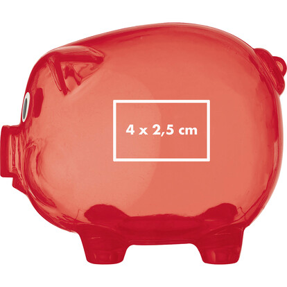 Sparschwein Leicester,rot, A-Nr.: 623505 - 02