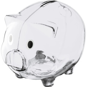 Sparschwein Leicester,transparent, A-Nr.: 623566 - 01