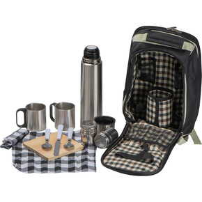 Picknick-Rucksack Georgia,schwarz, A-Nr.: 660503 - 01