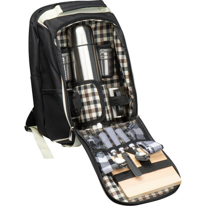 Picknick-Rucksack Georgia,schwarz, A-Nr.: 660503 - 02