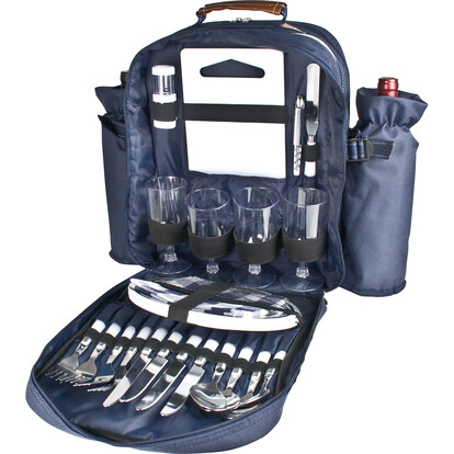 Picknick-Rucksack Virginia,blau, A-Nr.: 660704 - 03